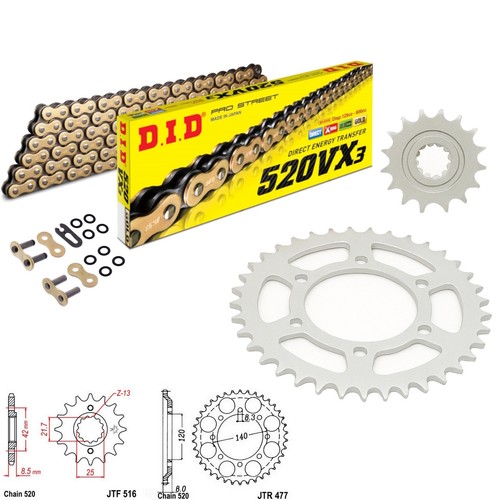 Klr600 chain and sprocket - chain,