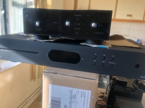 Audiolab 6000cdt and rega dac - and,