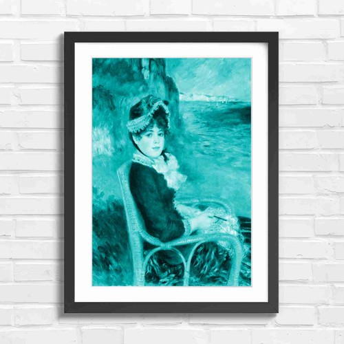 Impressionist girl yacht - in,