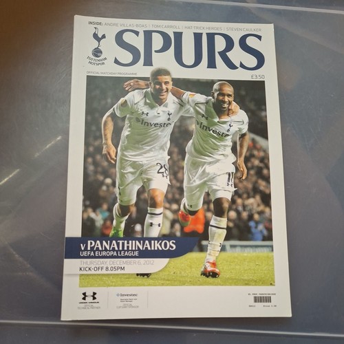 2012 tottenham v - 6/12/2012,
