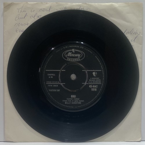 Billy eckstine gigi 50s - gigi, 45