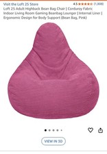 Loft 25 Pink Corduroy Adult