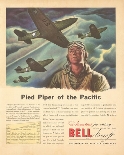 Bell aircraft pied piper of - bell,