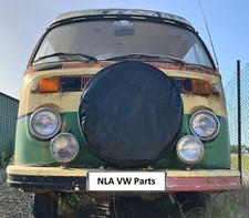 Black vinyl Spare wheel cover, for externally mounted wheels WC001