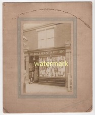 Clothes shop front, London area, c1920s, Old Photo