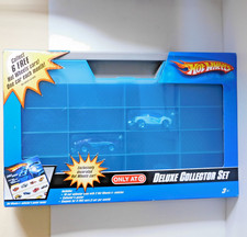 HOT WHEELS 2007 CAR CARRY CASE FOR 16 CARS INCLUDES 2 EXCLUSIVE CARS NEW SEALED