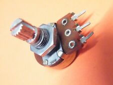 16mm Panel mounted potentiometer pot 6mm splined shaft 5K Lin B5K Nut B4 7g GJ14