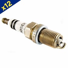 0242 230 500 Platinum Spark Plugs x12 FR8DPP33+ Ignition Electrical By Bosch