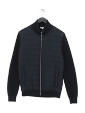 Reiss Men's Coat M Blue Cotton