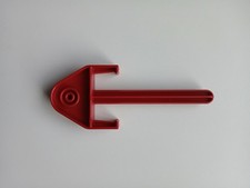 Rolly Toys Pedal Tractor Spare Parts - Red Coupling Locking Pin Back Hoe Digger