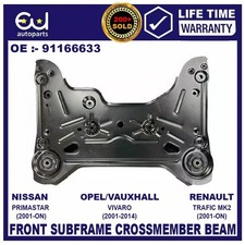 FRONT SUBFRAME CROSSMEMBER FOR