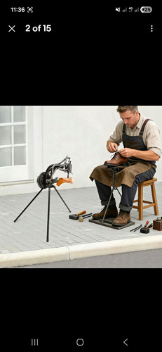 Leather cobbler sewing machine - sewing,