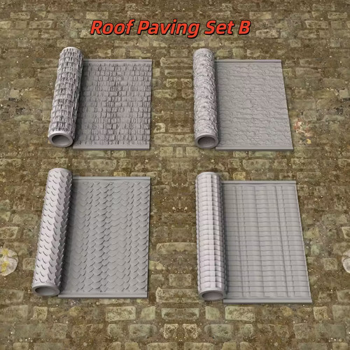 Texture rollers roof - rollers,,