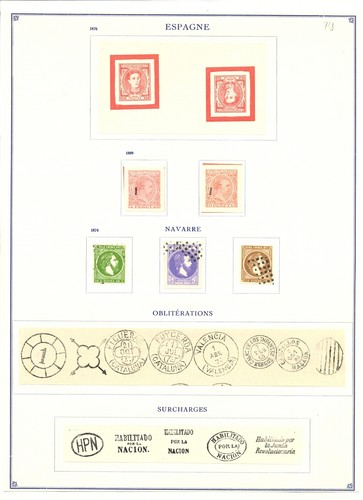 Spain fournier forgery affixed - fournier, forgery-affixed