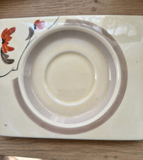 clarice cliff saucer marked