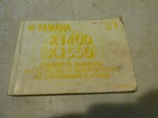 Yamaha XJ400 XJ550 Owners