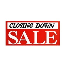 Closing Down Sale Poster