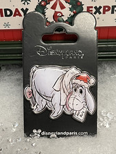 DISNEYLAND PARIS CHRISTMAS/NOEL PINS WINNIE THE POOH AND FRIENDS