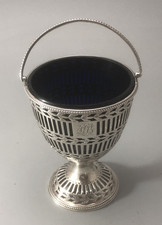 George III Silver Sugar Basket