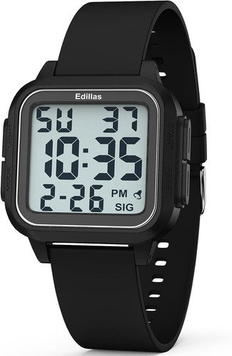 Square sport watch digital for - sport,