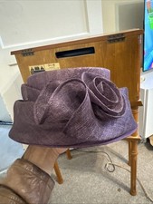 HOUSE OF FRASER FLOWER WEDDING HAT MOTHER BRIDE RACES OCCASION FORMAL