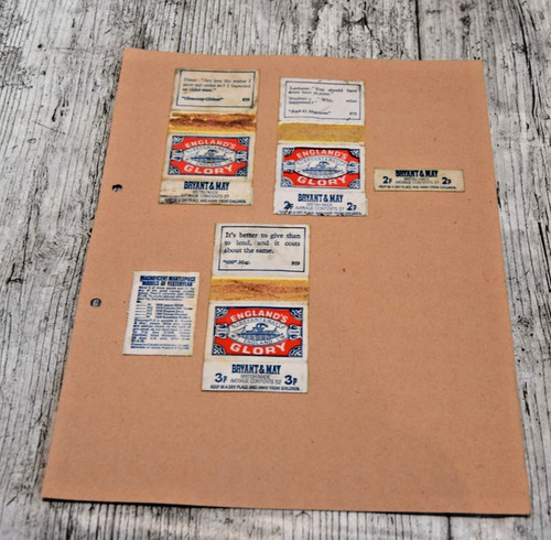Superb vintage matchbox - superb, labels