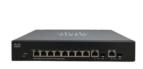 Cisco sf302 08pp with power - cisco,