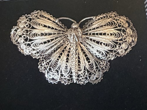 Vintage silver filigree - vintage,