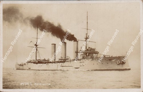 Vintage hms berwick royal - hms, navy