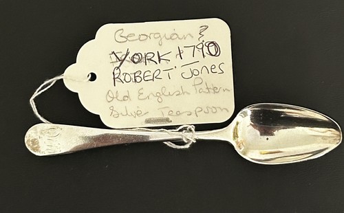 York silver spoon 1790 18g - york,