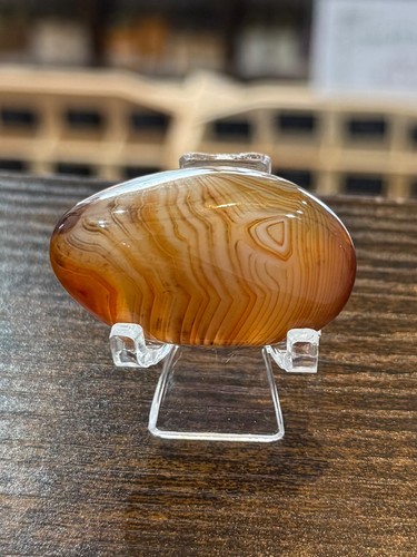 Sardonyx banded agate - sardonyx, palm