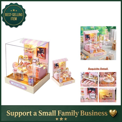 Diy miniature house kit - house, mini