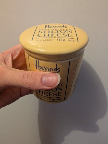 Vintage harrods blue stilton - vintage,