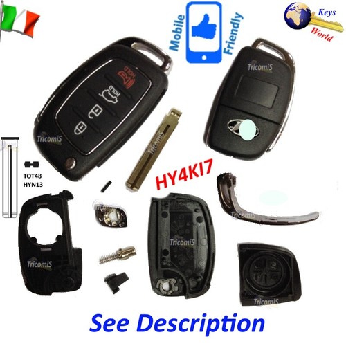 Key blank shell case cover - case,
