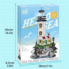 1092PCS Glowing Lighthouse