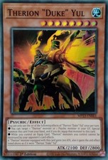 MP23-EN061 THERION "DUKE" YUL SUPER RARE 1ST EDITION YuGiOh CARD