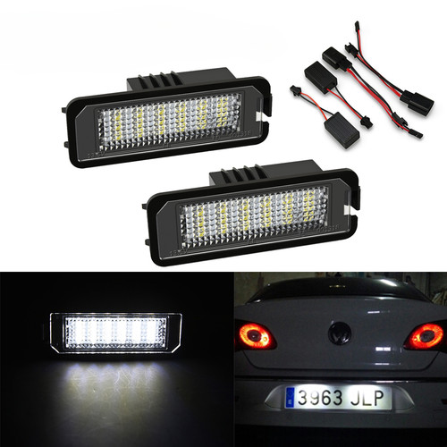 Led number plate light for - plate,