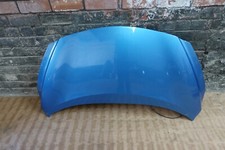 41622 BS MDL 2019 K14 NISSAN MICRA BONNET IN BLUE COLOUR THE PAINT CODE IS RQG.