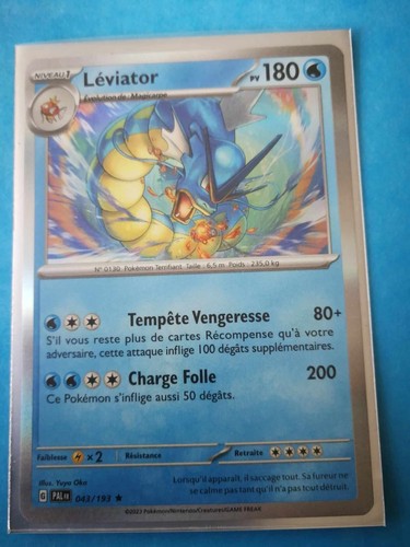 Pokemon card leviator 043 - leviator, 043/193