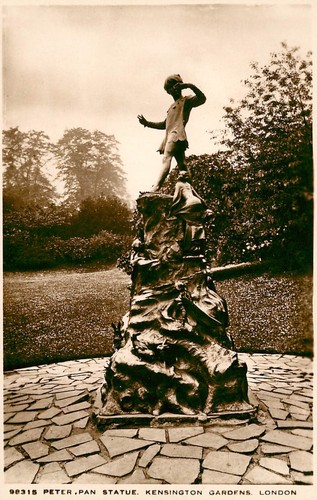 Peter pan statue kensington - pan,