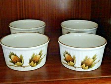 ROYAL WORCESTER - 4 X WILD HARVEST RAMEKIN DISHES