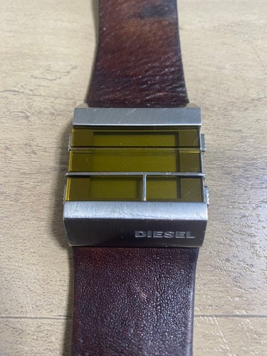 Diesel digital watch - diesel, leather