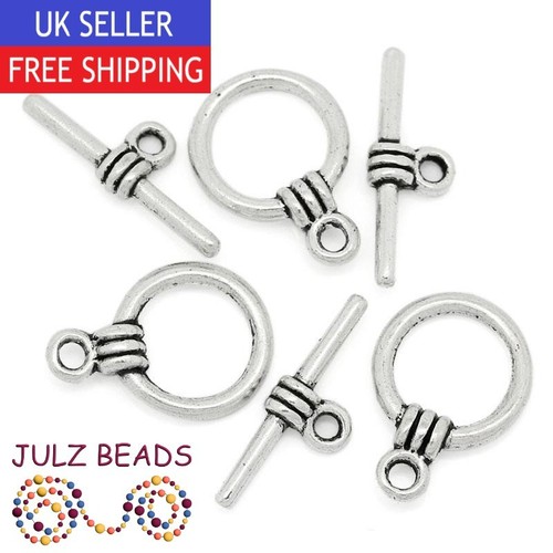 Toggle clasps antique - toggle,