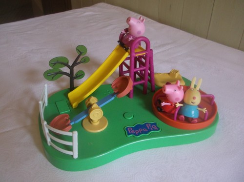 Peppa pig playground with - peppa,