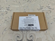 Amazon Basics 41 count (Pack of 1) Magnetic Ratchet Screwdriver Set, Black, Red,