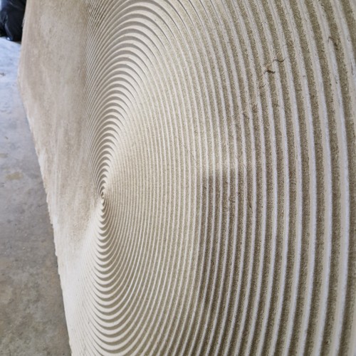 Circular design cnc engraved