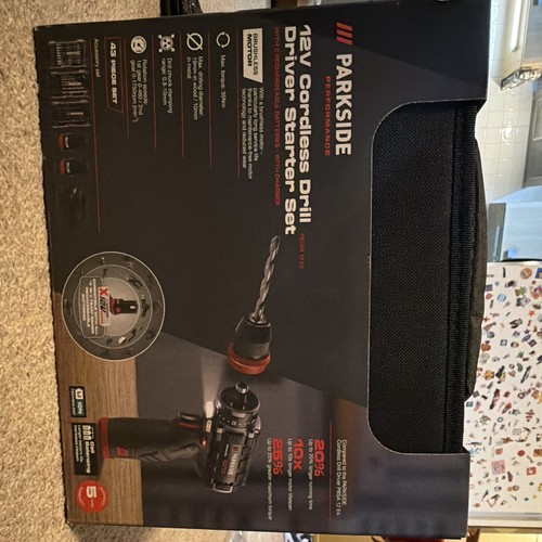 Parkside 12v drill driver - 12v,
