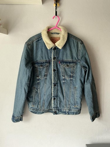 Vintage levi sherpa lined - levi's, sherpa-lined