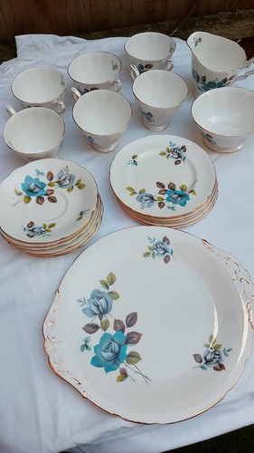 Paragon fine bone china blue - fine,