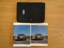 Ford Transit Owners Handbook/Manual and Pack 13-18